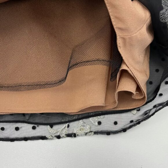 Marchesa Notte Embroidered Floral Mini Dress - Picture 8 of 16